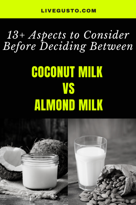 Coconut Milk Versus Almond Milk: The Better Alt Milk