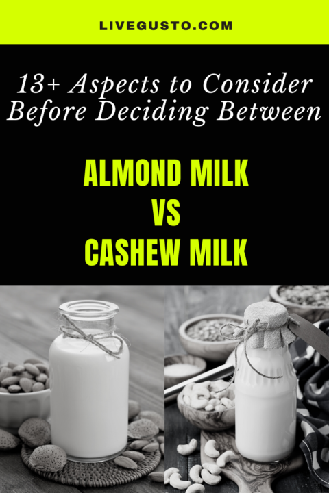 Almond Milk Versus Cashew Milk: The Better Nut Milk?