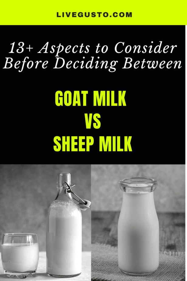 Goat Milk Versus Sheep Milk The More Nutritious Option 