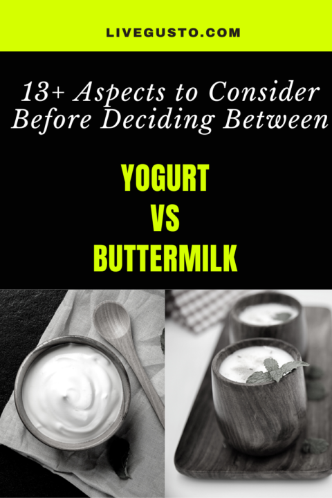 Yogurt Versus Buttermilk: Which One's Better?